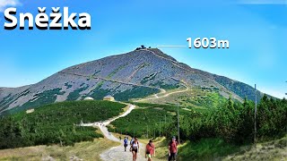 I Climbed Czech Republic&#39;s Highest Mountain! (Sněžka / Schneekoppe)