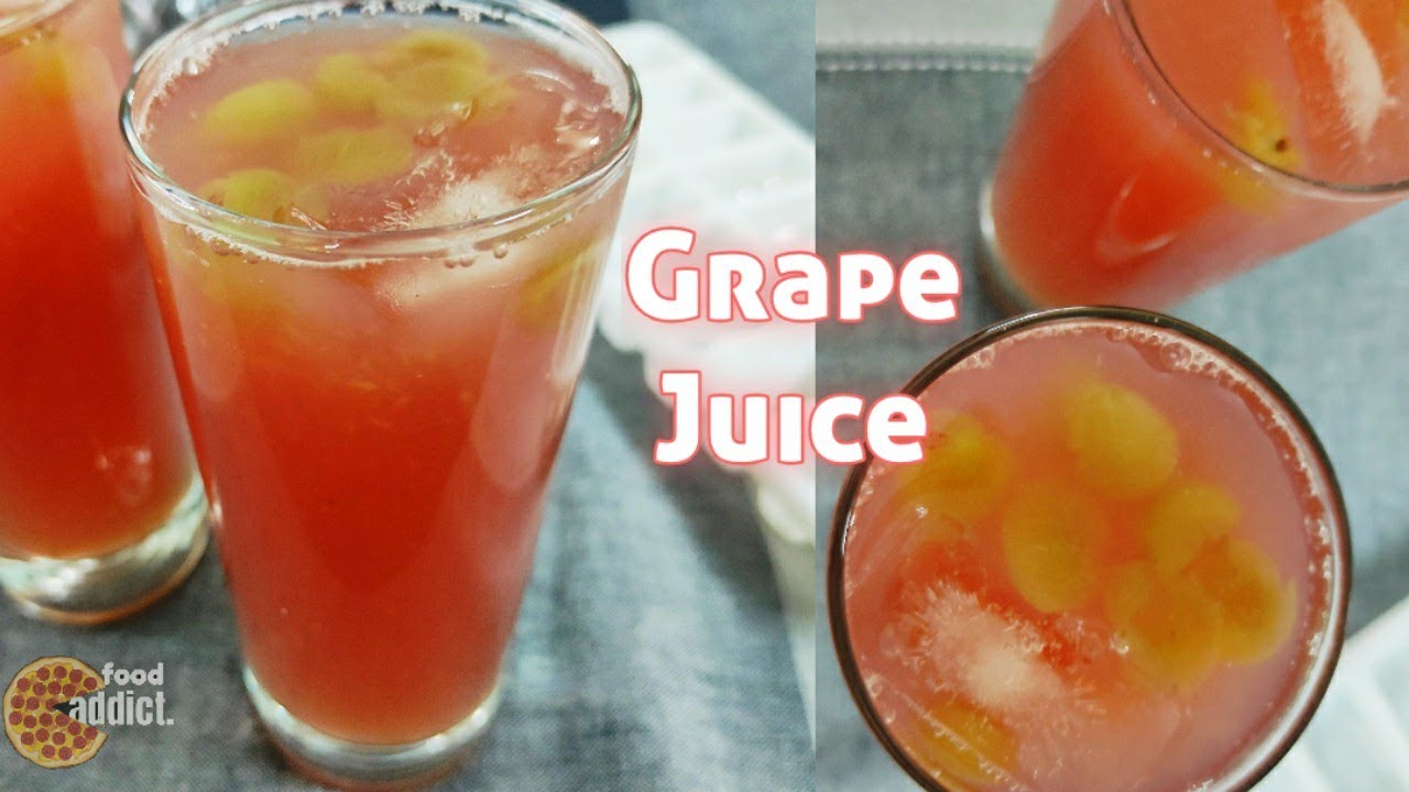 Grape juice recipe black grape juice grape juice with no mixer