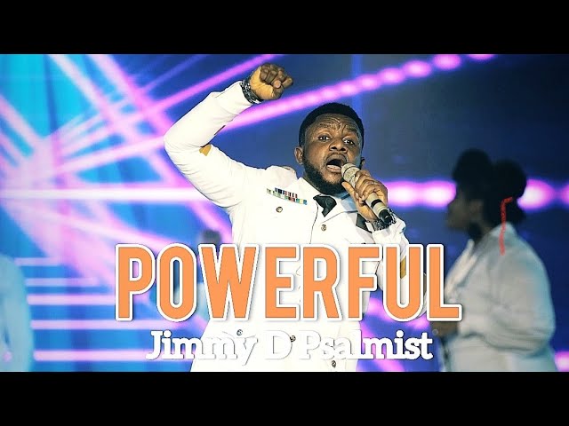 JIMMY D PSALMIST - POWERFUL (OFFICIAL LIVE VIDEO) class=