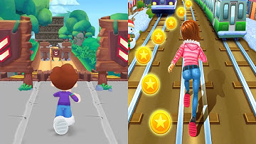Kooply Run VS Subway Princess Runner - All Levels Gameplay Android, ios (Part 180)