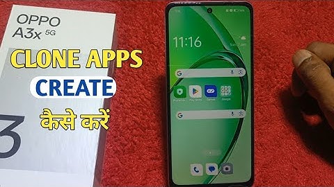 How to Clone App in Oppo A3x 5g | Oppo A3x 5g में Dual Apps कैसे करें |