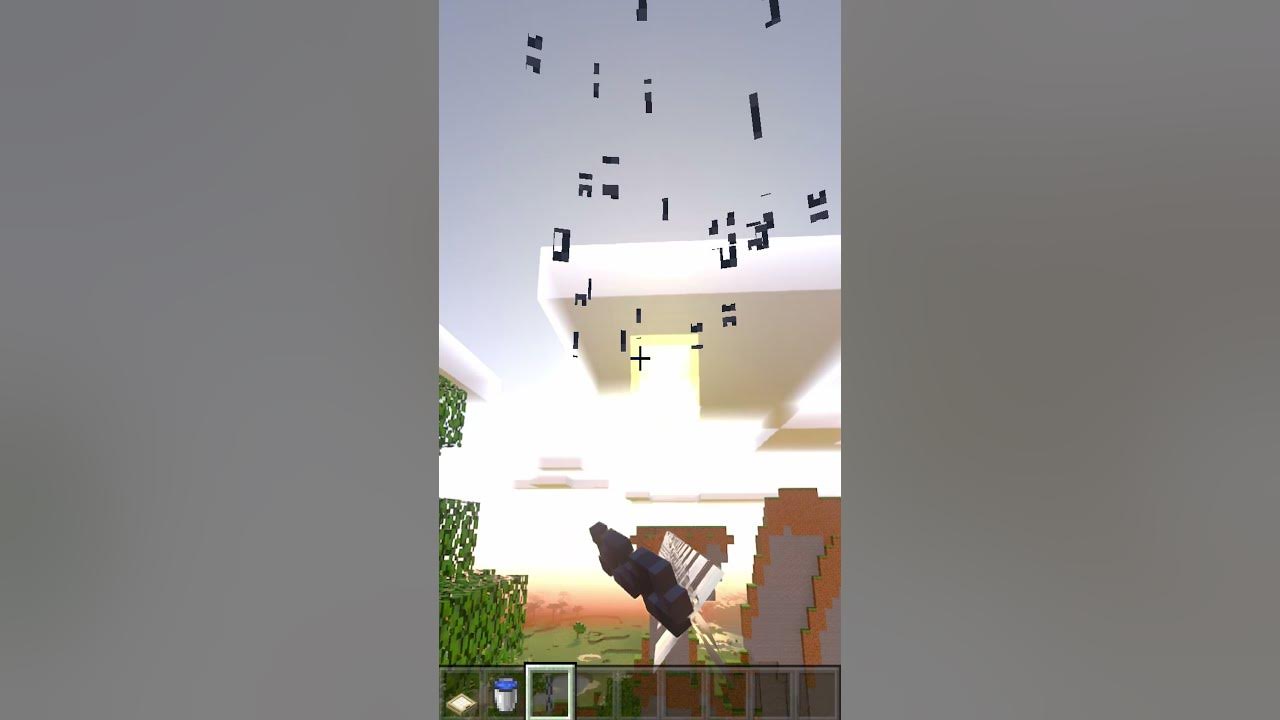 How to Make a Working Zipline in Minecraft Bedrock Edition shorts 