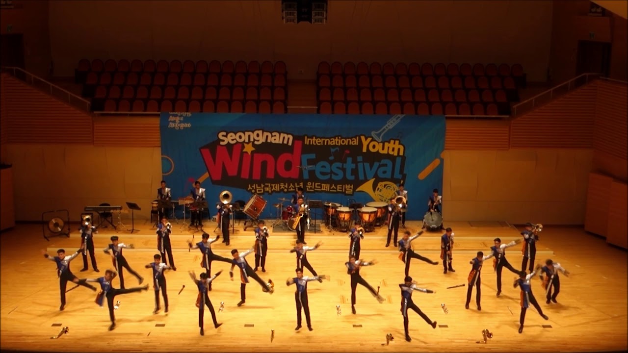Seongnam International Youth Wind Festival 2019 - Sam Tet Marching Band (말레이시아 샘테트 고등학교 행진밴드)