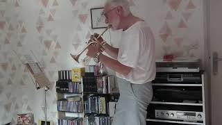 Michel Bunk Laplace, brass, 2026, Ol' Bunk goes Pop (Human Nature)