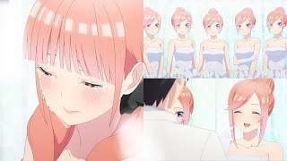 [SUBBED] The Last Quintuplets Game Before Yotsuba Marries, Nino Cries | 5-toubun no Hanayome Movie | Resimi