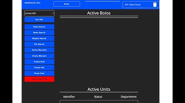 How to make a Cad/Mdt for Roleplay on Bubble.io | Police MDT Part 2