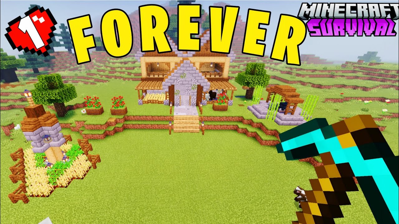 A Fresh Start! Minecraft Forever World Episode 1 - YouTube