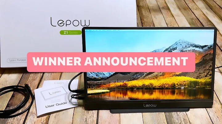 Lepow Portable Display - Giveaway Winner Announcem...