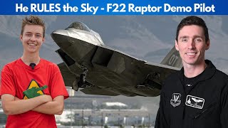 Meet LEATHAL ‘Laz’ - F-22 Raptor Demo Pilot.