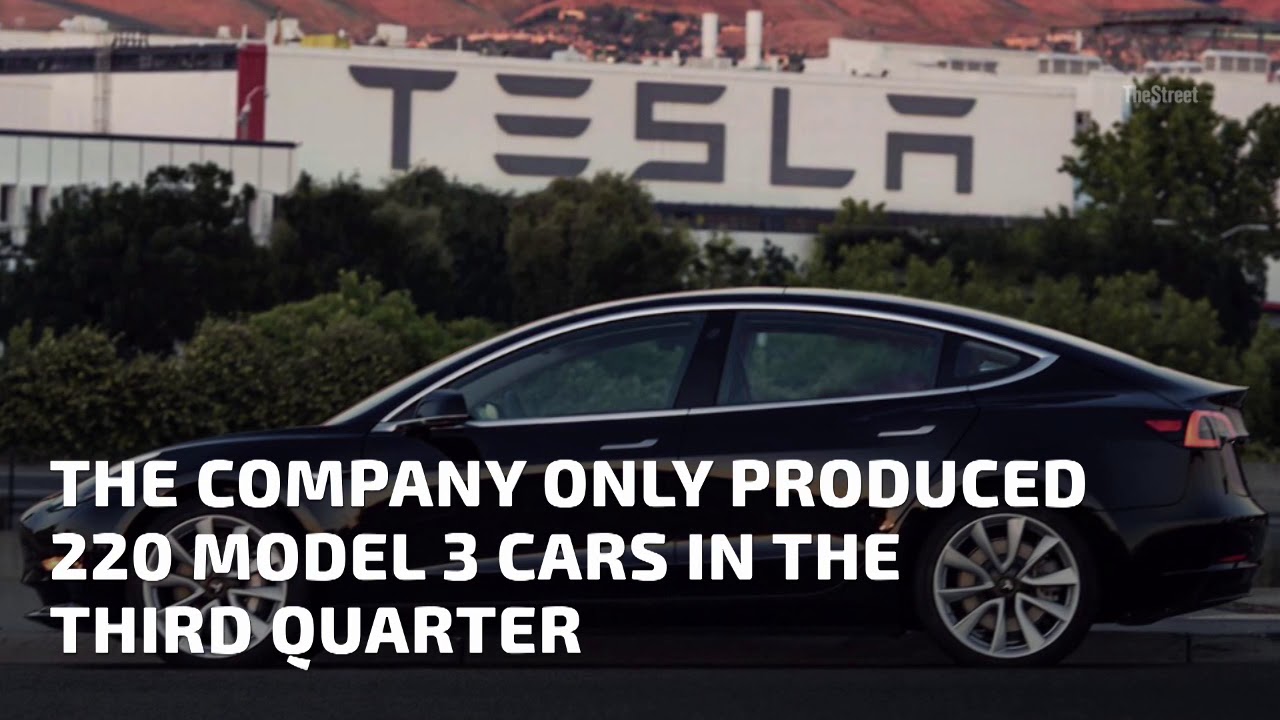 Tesla’s Model 3 Production Figures Are Disappointingly Low