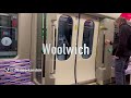 New elizabeth line first day ride abbey wood to canary wharf