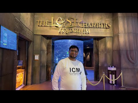 The Lost Chambers Aquarium ATLANTIS Complete Tour | 4K | Dubai Tourist Attraction