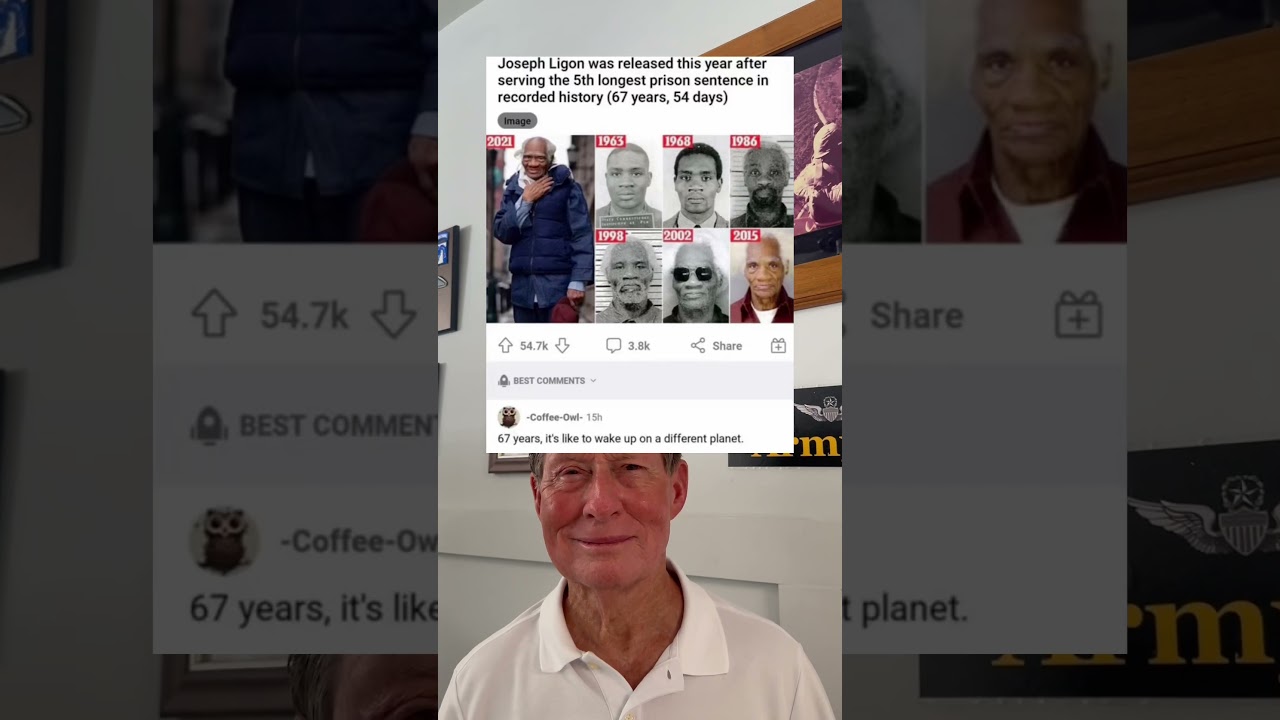 67 Years is The Longest Prison Sentence in History. (grandpa)