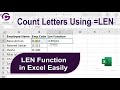 How to Use Len Function in Excel in 1 Minutes