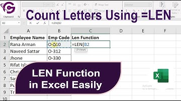 Hoe u de Len-functie in Excel in 1 minuut gebruikt