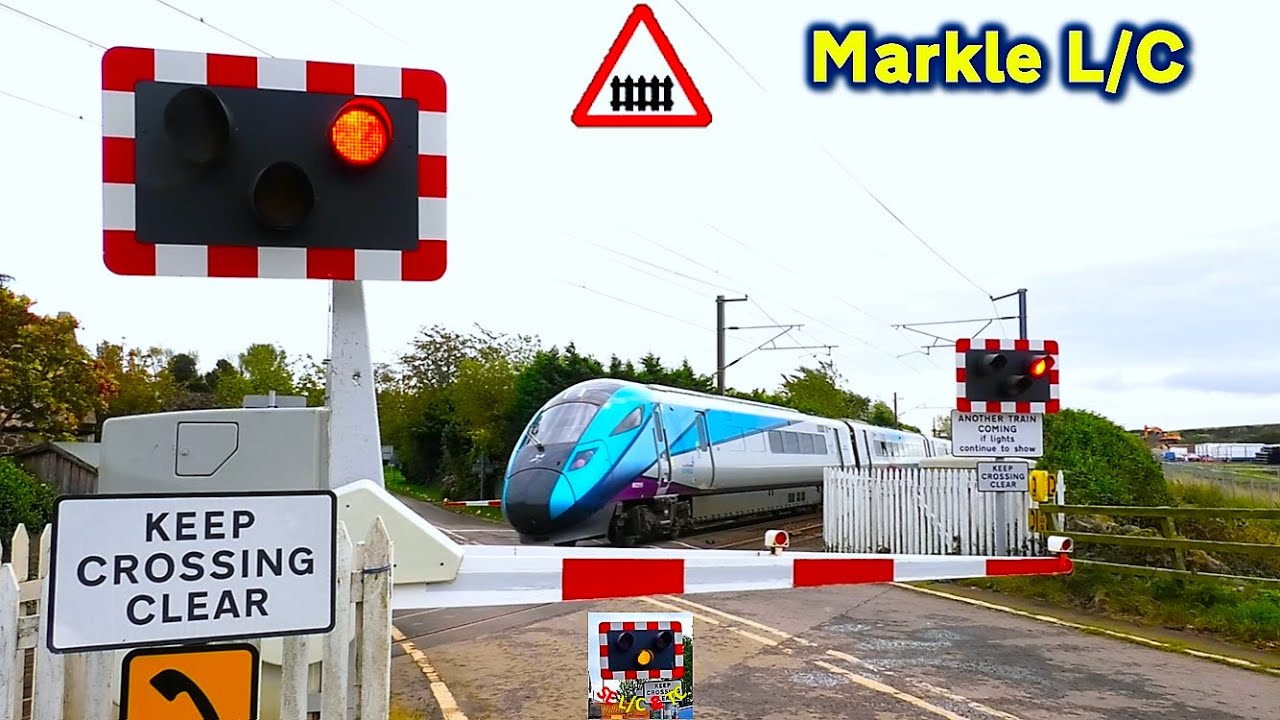 Now Permanently Closed: Markle Level Crossing, East Lothian