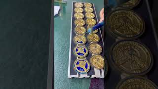 Challenge Coin Coloring