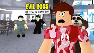 BLOXBURG MALL Had EVIL BOSS.. I EXPOSED Him! (Roblox)