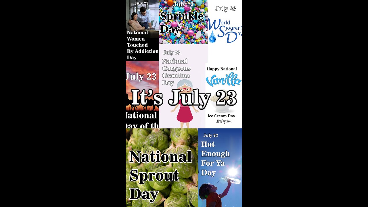 July 23 holidays, events and occasions