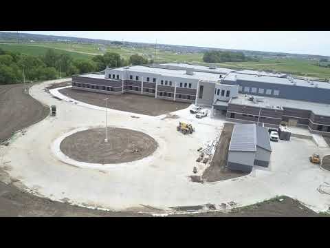 Elkhorn North Ridge Middle School drone video