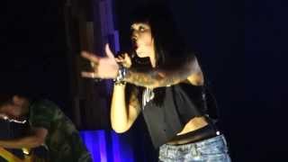 Sleigh Bells - True Shred Guitar LIVE HD (2013) Orange County The Observatory