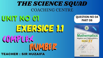 Class 11 Mathematics | Complex Numbers | Exercise 1.1 | Q4 part 8 Solution | TSS Coaching Center