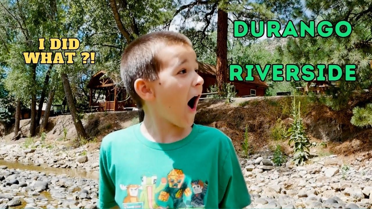RV Camping in Durango Riverside with Kids - YouTube