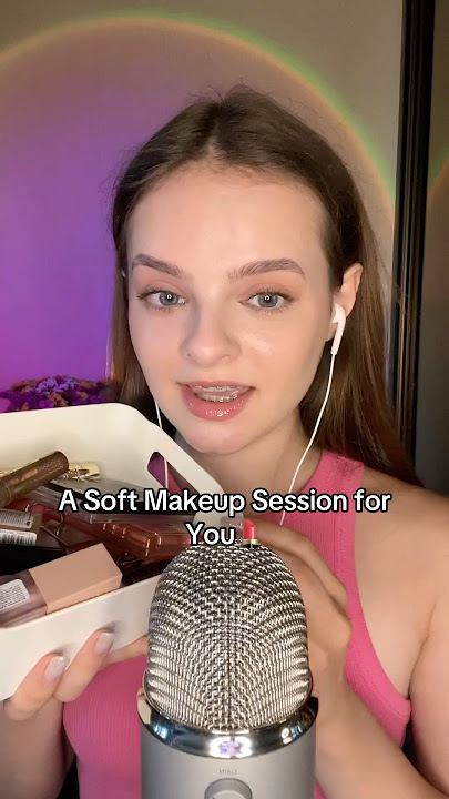 ASMR makeup💄 #asmr #asmrsounds #asmrmouthsounds #asmrmakeup #asmrvideo #asmrtriggers