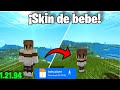 ✅Como tener Skin de Bebe en Minecraft Bedrock 1.21.94