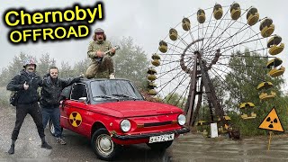 We broke into Pripyat on the STALKER ZAPOROZHETS 😱 Car chase in the Chernobyl forest 👍