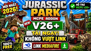Hồi Sinh Khủng Long Trong Minecraft PE V26+ | không vượt link - addon screenshot 3