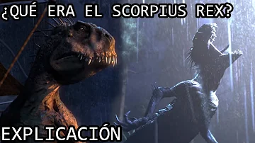 ¿De qué es híbrido el Scorpius Rex?