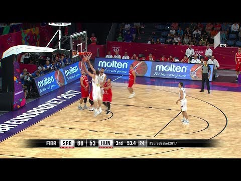 სერბეთი - უნგრეთი. მატჩის საუკეთესო მომენტები #Eurobasket2017 Serbia vs Hungary Highlights