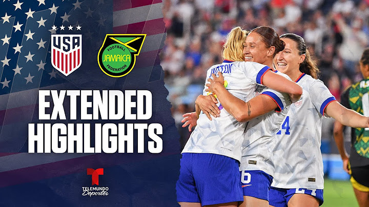 USA vs. Jamaica | Highlights US Soccer | USWNT | Telemundo Deportes