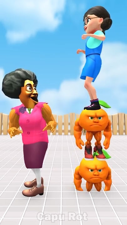 Poi-Poi-Poi-Poi-Poi-Poi-Po-Pi in Scary Teacher - Funniest Moment #capurot #scaryteacher3d #funny