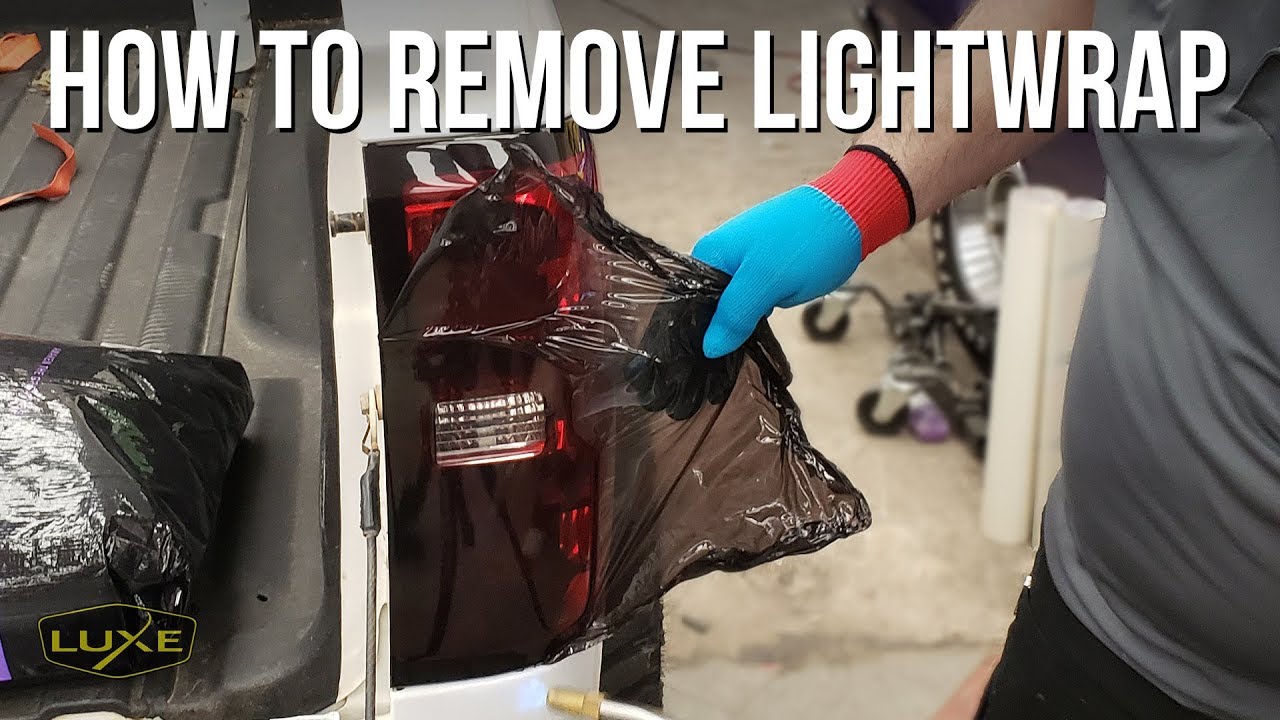 How To Remove Tail Light Tint Film