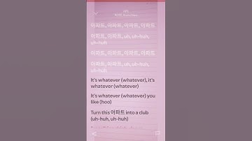 Thumbnail of APT lyrics song by Bruno Mars and Rosé