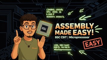 BSc CSIT Microprocessor Assembly Programming Made Easy 💻 | 8085 & 8086 Explained in Nepali