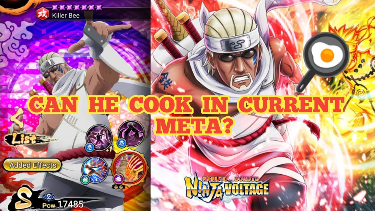 Nxb Nv: Under-Rated Shinobi! Ya Boi Killer Bee 🐝 Solo Attack Mission | Naruto x Boruto Ninja Voltage