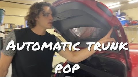 Automatic Hatch Pop For MK7.5 Golf R/GTI