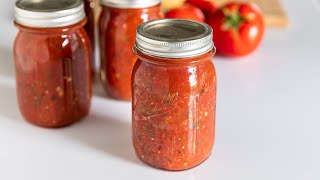 How to Can Homemade Salsa