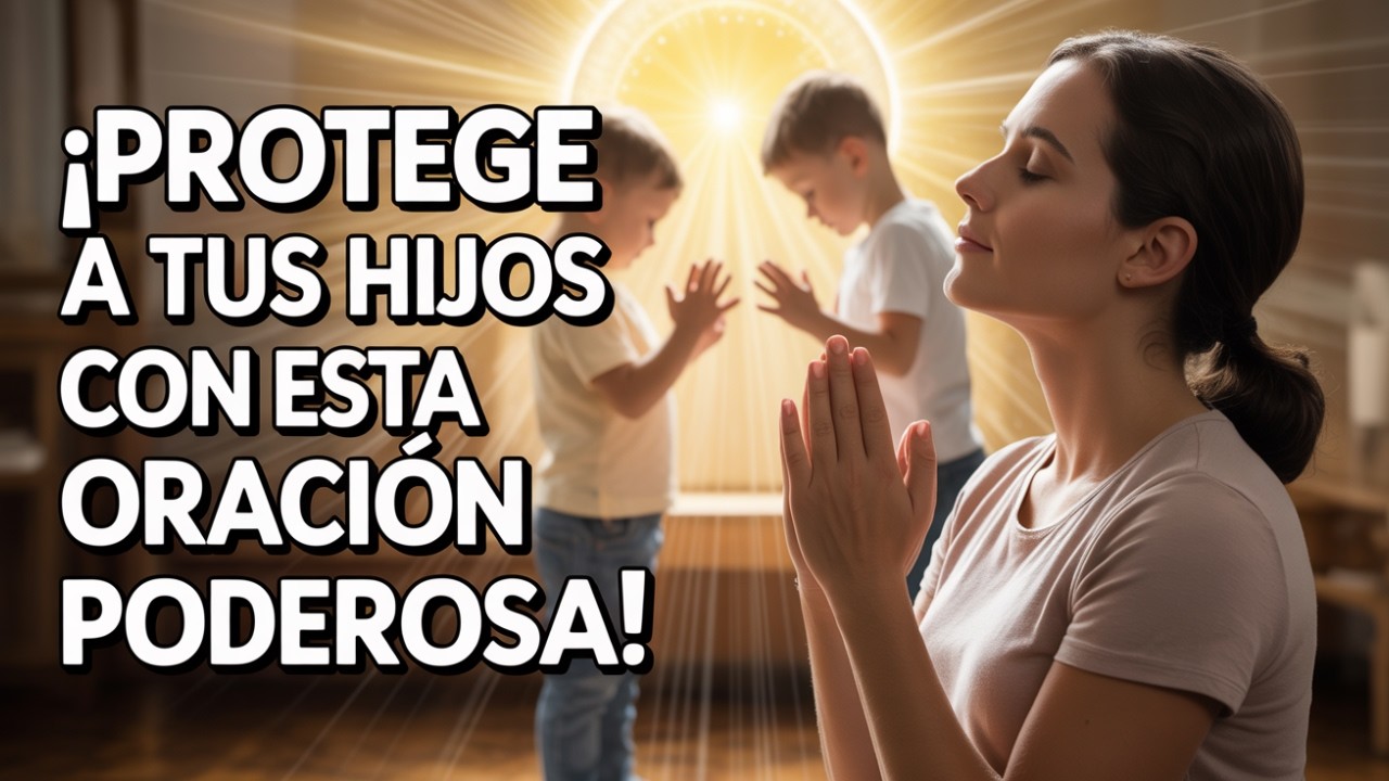 Oración para Bendecir y Proteger a Tus Hijos - YouTube