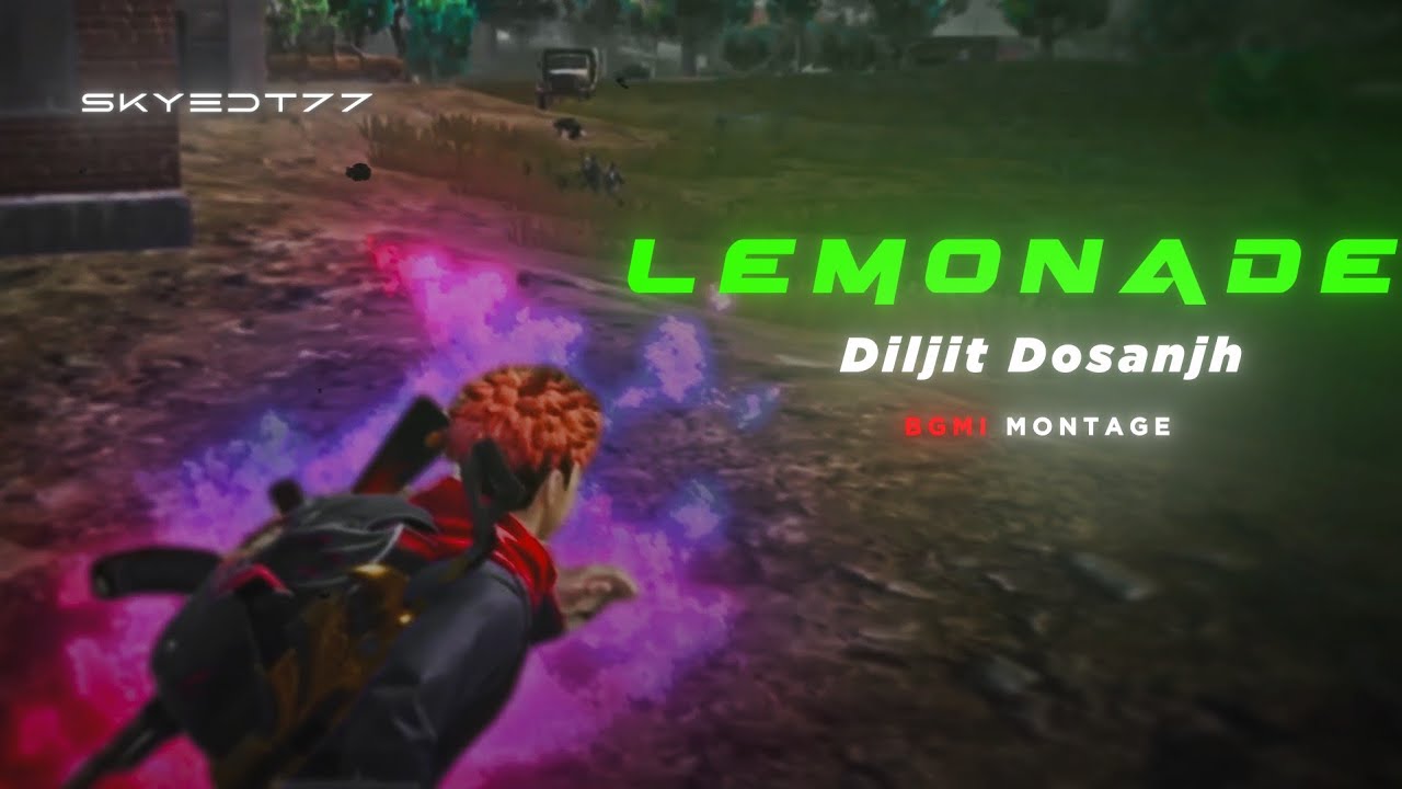 Lemonade - Diljit Dosanji  ✨ BGMI Montage Edit |  Free Preoject File 🥳 | @skyedt7723