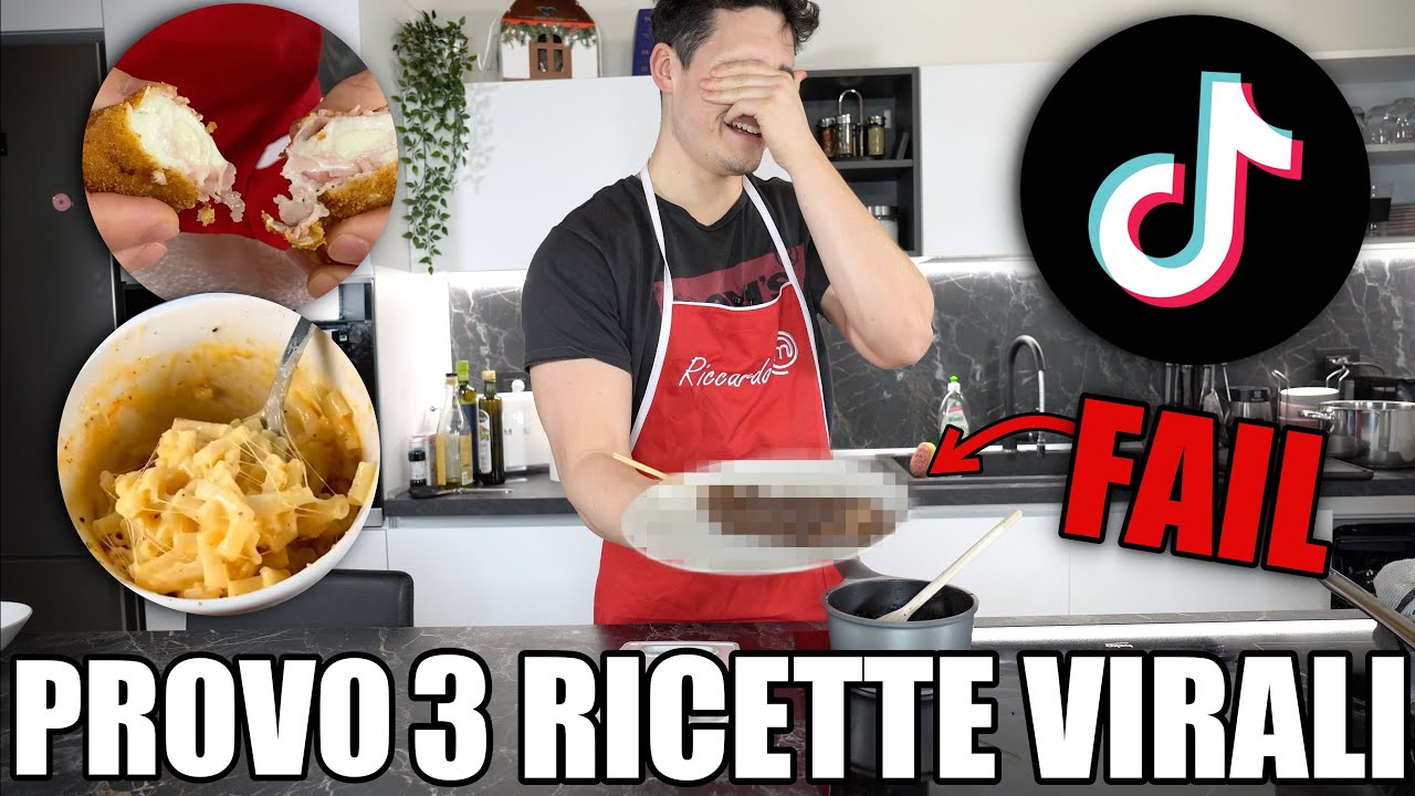 PROVO 3 RICETTE VIRALI DI TIKTOK !!