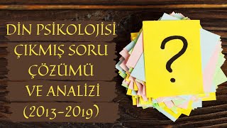 27 Kpssöabt Dkabi̇hl Dhbt Di̇n Psi̇koloji̇si̇ Soru Çözümü Ve Analiziahmet Şenol 2020