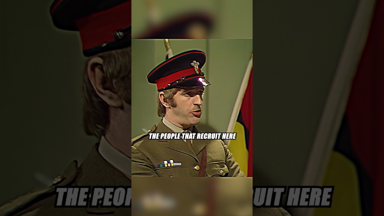A man wants to enlist in the women's army 😂🫡