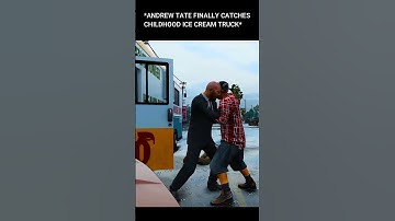 GTA 5 ANDREW TATE FINALLY CATCHES CHILDHOOD ICE CREAM TRUCK #shorts