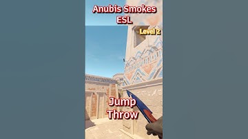 Anubis Smokes - ESL #cs2 #cs2smokes #anubis