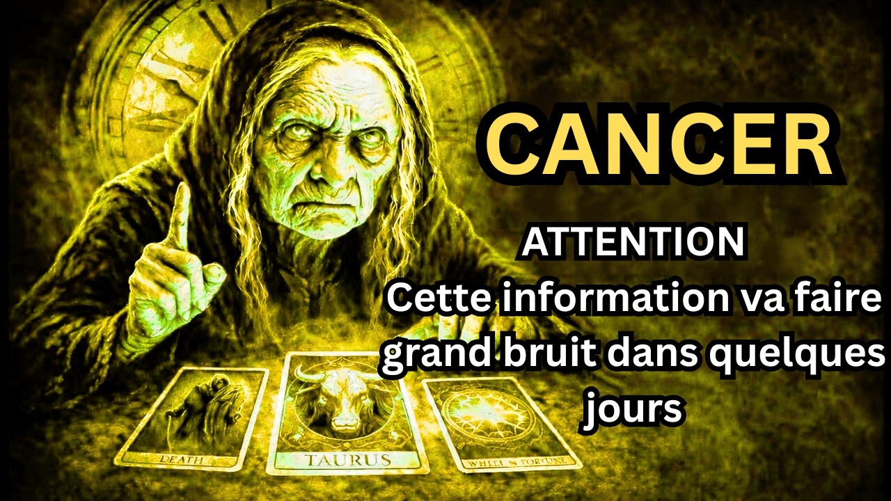 CANCER🪷 Quelque chose de très fort va vous arriver ces jours-ci😱QUELQU'UN VEUT RÉPARER UN PANNE‼️