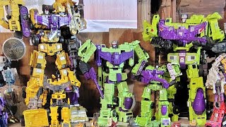 Famous BRAND NEW Hasbro Devastator VS Combiner Wars VS Gravity Builder! Transformers 86 movie Studio Series Wealth